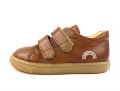 Angulus cognac rainbow shoes